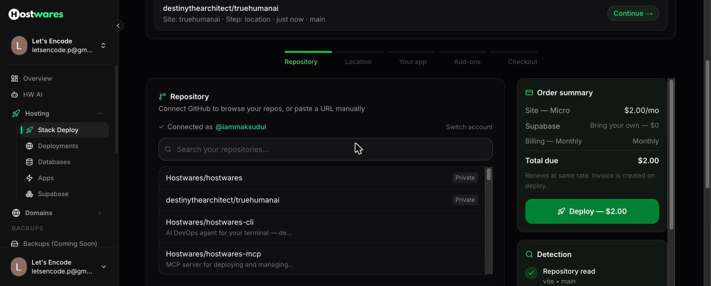 Detection result